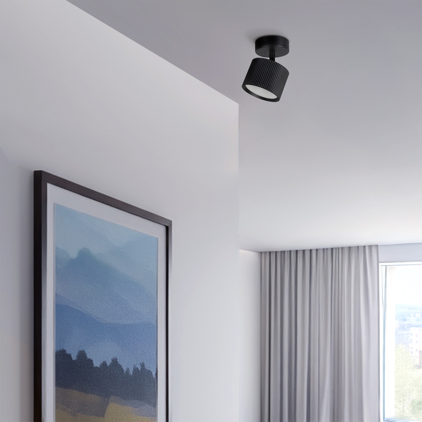 Brilagi - Spot LED RGB+CCT reglabil STRIPY 1xGX53/14W/230V 2700-6500K Wi-Fi Tuya negru
