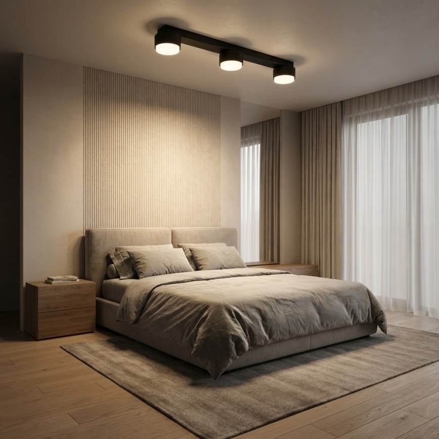 Brilagi - Spot LED RGB+CCT dimmabil MONO 3xGX53/14W/230V 2700-6500K Wi-Fi Tuya negru