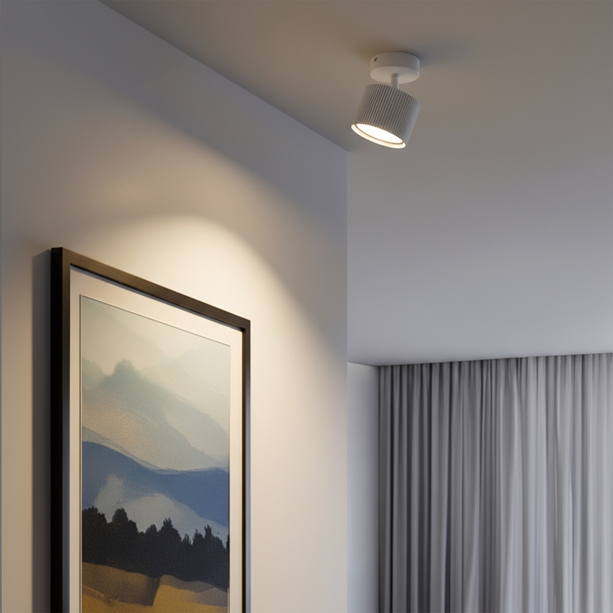 Brilagi - Spot LED RGB+CCT dimmabil STRIPY 1xGX53/14W/230V 2700-6500K Wi-Fi Tuya alb