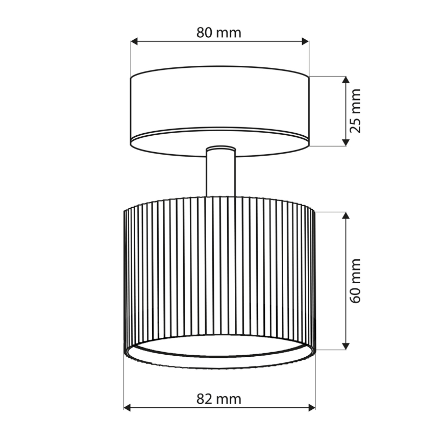 Brilagi - Spot LED RGB+CCT dimmabil STRIPY 1xGX53/14W/230V 2700-6500K Wi-Fi Tuya alb