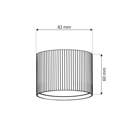 Brilagi - Spot LED RGB+CCT reglabil STRIPY 1xGX53/14W/230V 2700-6500K Wi-Fi Tuya alb