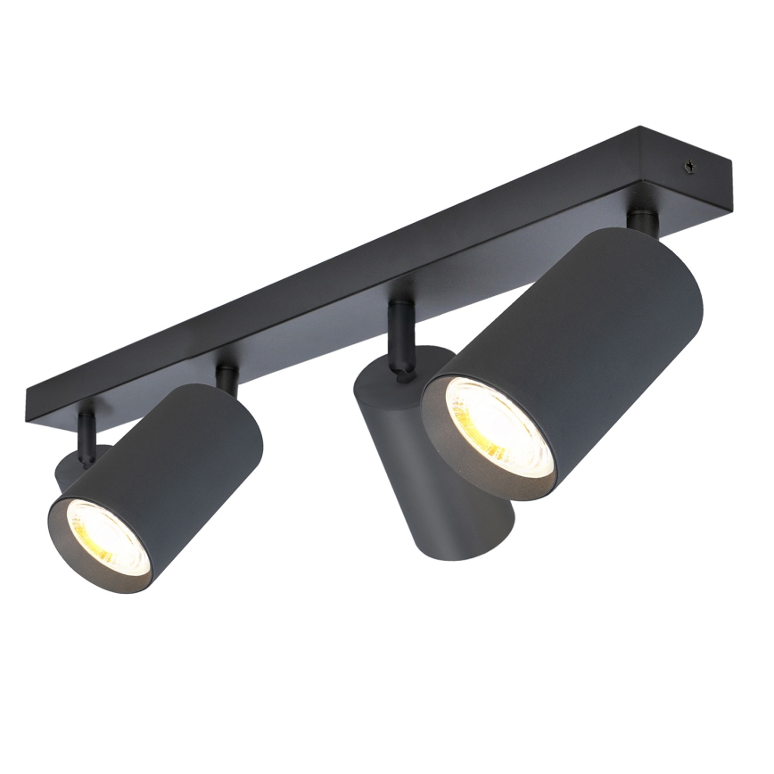 Brilagi - Spot LED RGBW dimerizabil SELE 4xGU10/4,8W/230V 3000K antracit + telecomandă