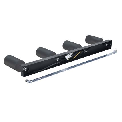 Brilagi - Spot LED RGBW dimerizabil SELE 4xGU10/4,8W/230V 3000K antracit + telecomandă