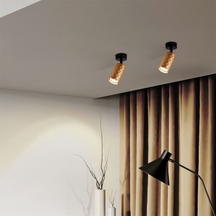 Brilagi - Spot LED RGBW dimabil SELE DIAMANT, 1xGU10/4,8W/230V, auriu + telecomandă