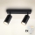 Brilagi - Spot LED RGBW dimabil SELE DIAMANT, 2xGU10, 4,8W, 230V, 3000K, negru, cu telecomandă