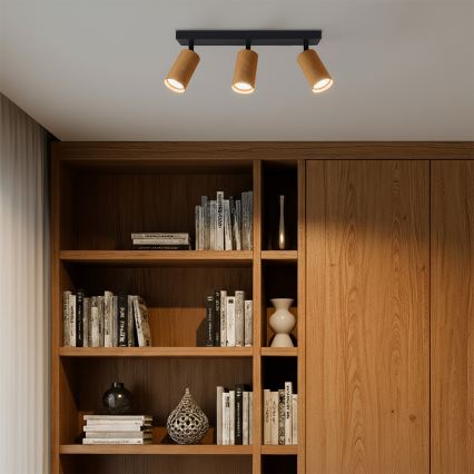 Brilagi - Spot LED RGBW dimerizabil SELE MODERN 3xGU10/4,8W/230V 3000K auriu + telecomandă