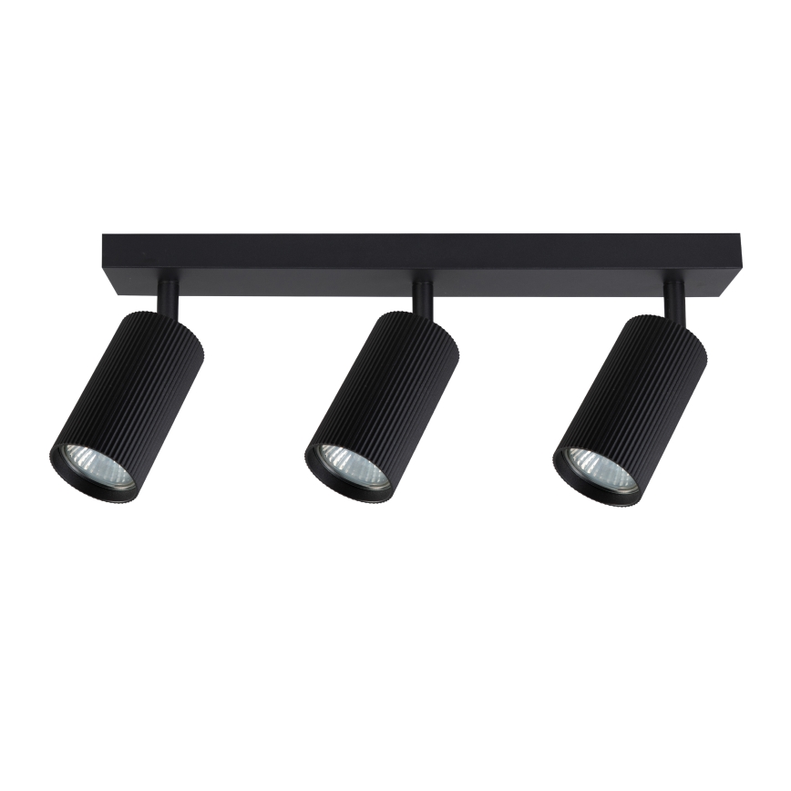 Brilagi - Spot LED RGBW reglabil SELE MODERN 3xGU10/4,8W/230V 3000K negru + telecomandă