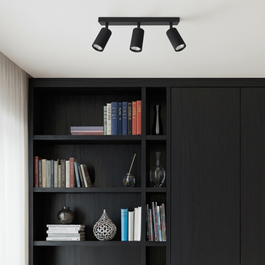 Brilagi - Spot LED RGBW dimabil SELE MODERN 3xGU10/6W/230V 3000K Wi-Fi negru