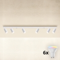 Brilagi - Spot LED RGBW dimabil SELE MODERN 6xGU10/6,5W/230V 2700-6500K Wi-Fi alb