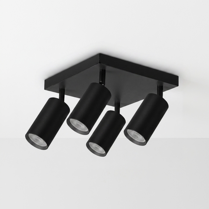 BRILAGI - Spot LED RGBW reglabil SELE SQUARE 4xGU10/6,5W/230V 2700-6500K negru