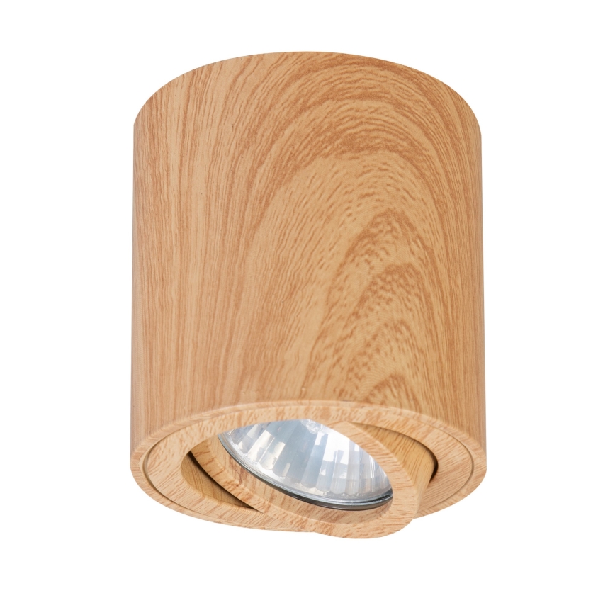 Brilagi - Spot LED RGBW dimerizabil MIA 1xGU10/4,8W/230V 3000K 84x80 mm maro + telecomandă