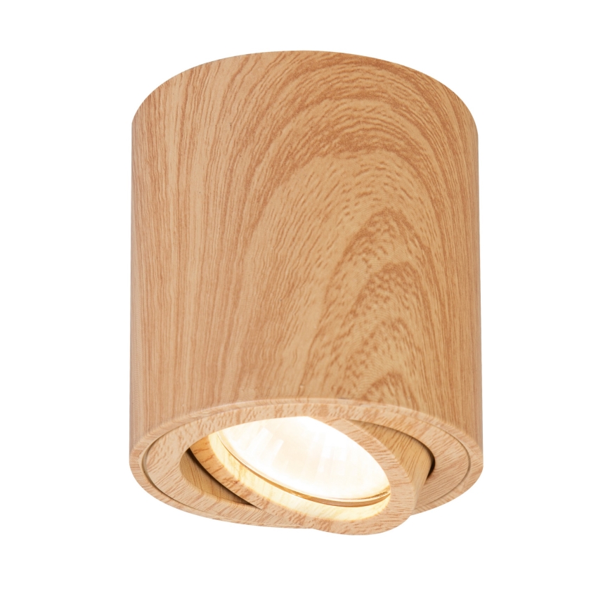 Brilagi - Spot LED RGBW dimerizabil MIA 1xGU10/4,8W/230V 3000K 84x80 mm maro + telecomandă
