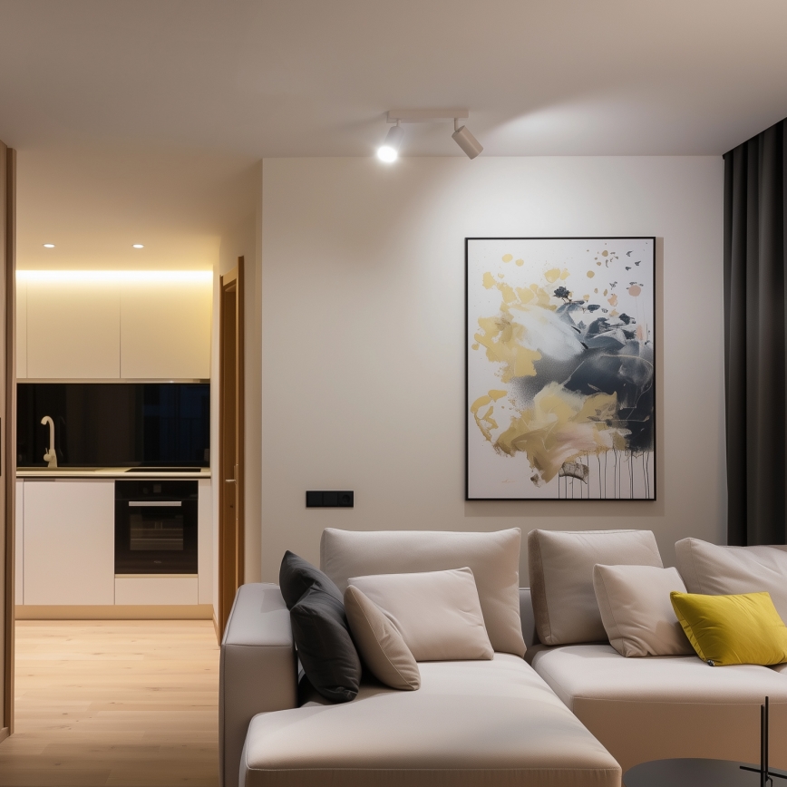 Brilagi - Spot LED RGBW reglabil SELE 2xGU10/4,8W/230V 3000K alb + telecomandă