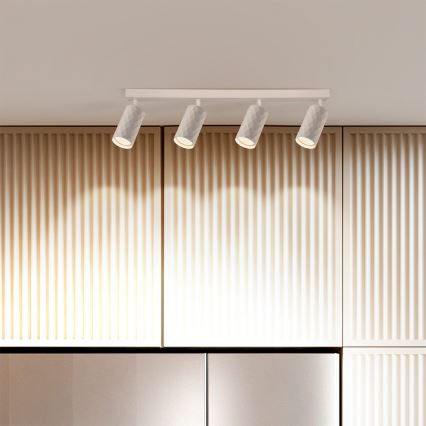 Brilagi - Spot LED RGBW dimerizabil SELE DIAMANT 4xGU10/6W/230V 3000K alb + telecomandă