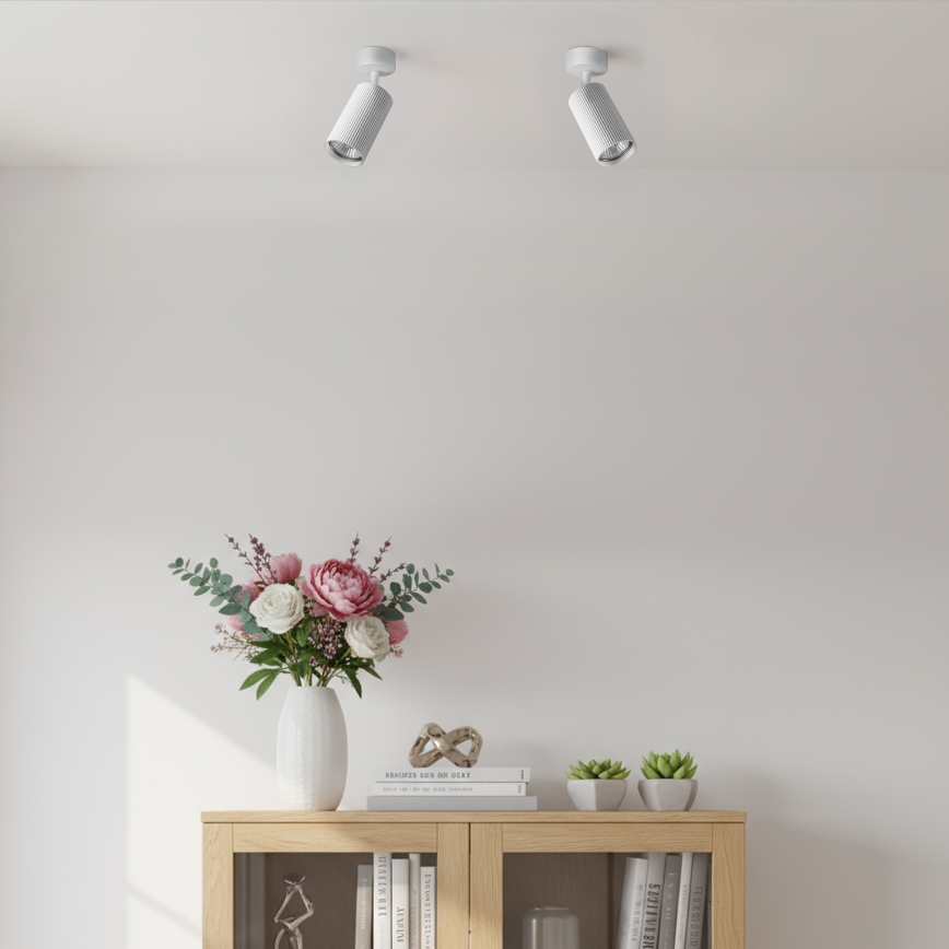 Brilagi - Spot LED RGBW reglabil SELE MODERN 1xGU10/4,8W/230V 3000K, alb, cu telecomandă