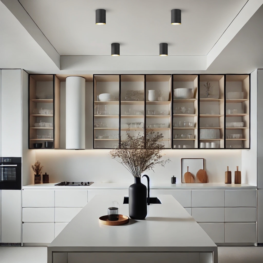 Brilagi - Spot LED RGBW dimabil TRINE 1xGU10/30W/230V 3000K Wi-Fi negru/auriu