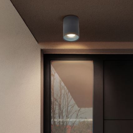 Brilagi - Spot LED RGBW reglabil TRINE, 1xGU10/4,8W/230V, 3000K, antracit + telecomandă