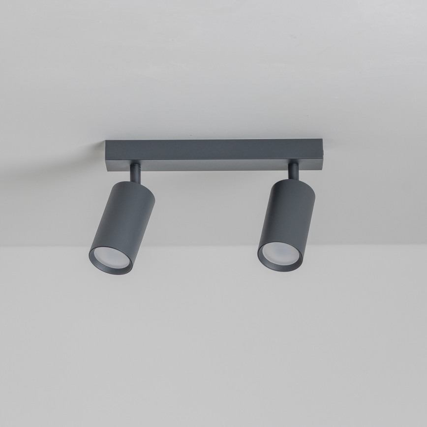 Brilagi - Spot LED dimabil RGBW SELE 2xGU10/4,8W/230V 3000K antracit + telecomandă