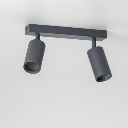 Brilagi - Spot LED dimabil RGBW SELE 2xGU10/4,8W/230V 3000K antracit + telecomandă