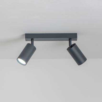 Brilagi - Spot LED dimabil RGBW SELE 2xGU10/4,8W/230V 3000K antracit + telecomandă
