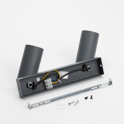 Brilagi - Spot LED dimabil RGBW SELE 2xGU10/4,8W/230V 3000K antracit + telecomandă