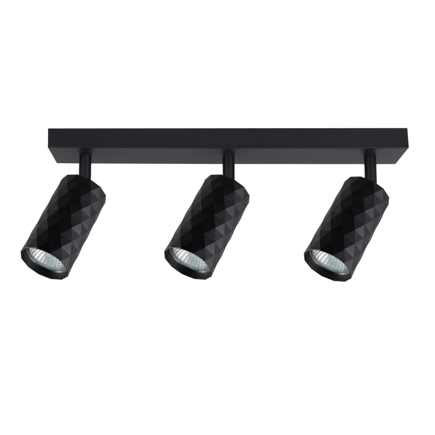 Brilagi - Spot LED RGBW dimmabil SELE DIAMANT 3xGU10/4,8W/230V 3000K negru + telecomandă