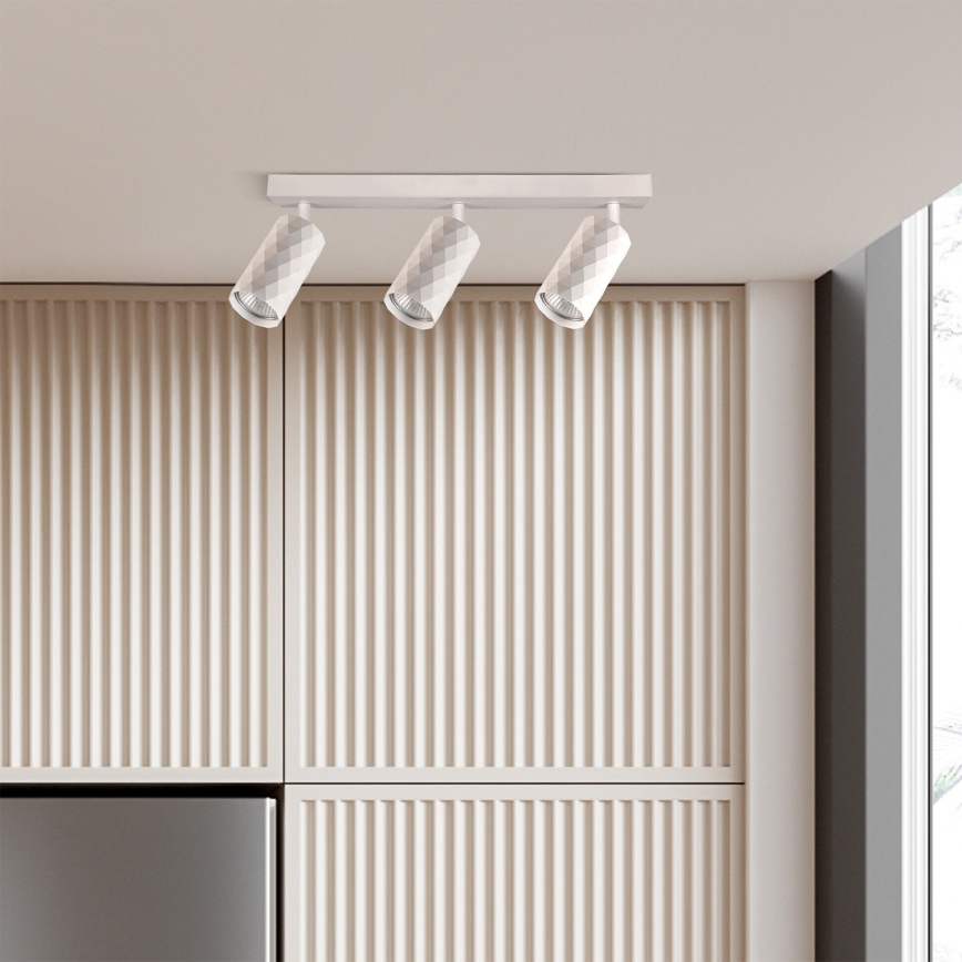 Brilagi - Spot LED RGBW dimabil SELE DIAMANT 3xGU10/6W/230V 3000K alb + telecomandă