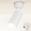 Brilagi - Spot LED RGBW reglabil SELE MODERN 1xGU10/6W/230V 3000K, alb, cu telecomandă