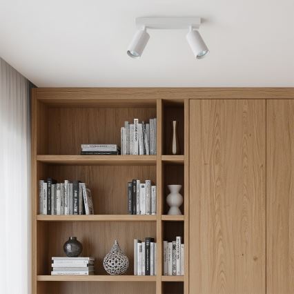 Brilagi - Spot LED RGBW dimabil SELE MODERN 2xGU10/4,8W/230V 3000K alb + telecomandă