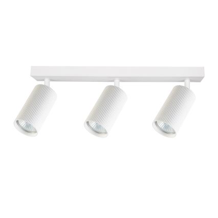 Brilagi - Lampă spot LED RGBW reglabilă SELE MODERN, 3x GU10, 4,8W (fiecare), 230V, 3000K, albă + telecomandă