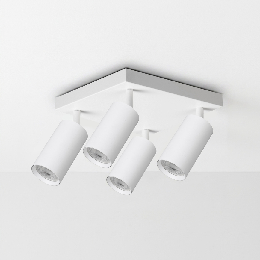 Brilagi - Spot LED RGBW dimabil SELE SQUARE 4xGU10/6,5W/230V 2700-6500K alb