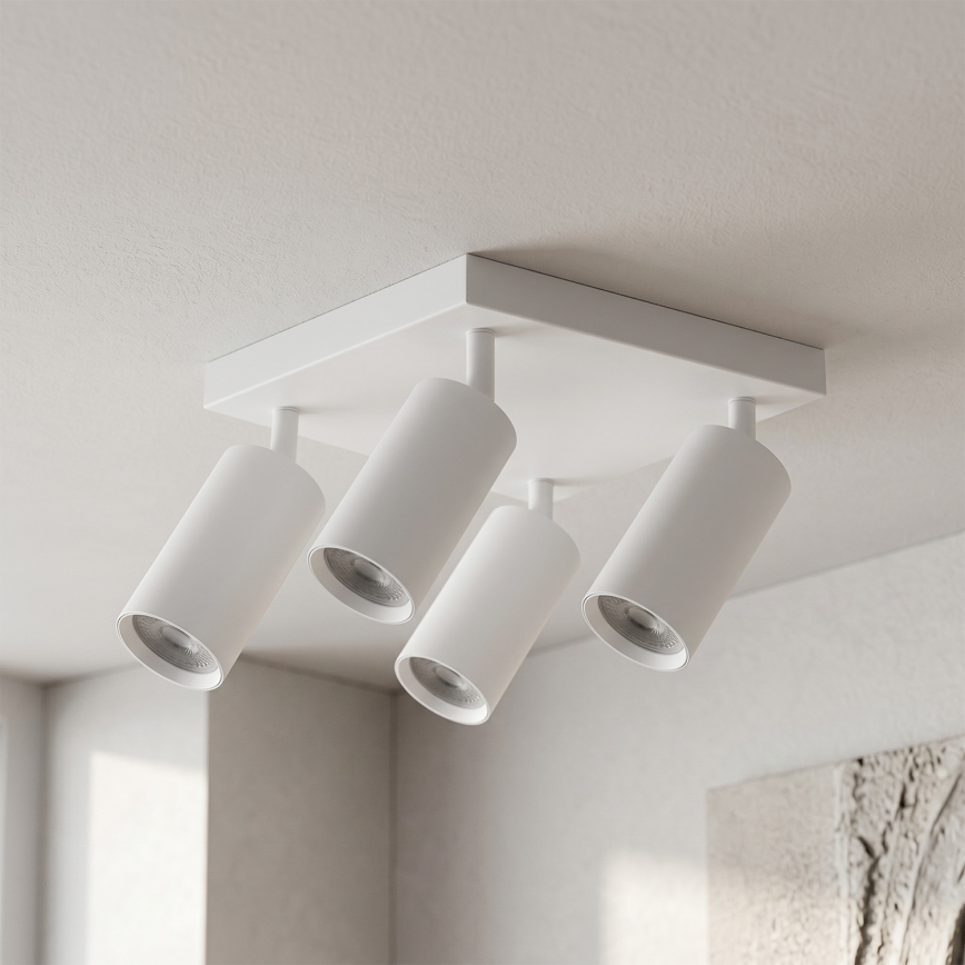 Brilagi - Spot LED RGBW dimabil SELE SQUARE 4xGU10/6,5W/230V 2700-6500K alb