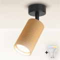 Brilagi - Spot LED RGBW SELE MODERN, compatibil cu dimmer, 1xGU10/4,8W/230V, 3000K, auriu + telecomandă