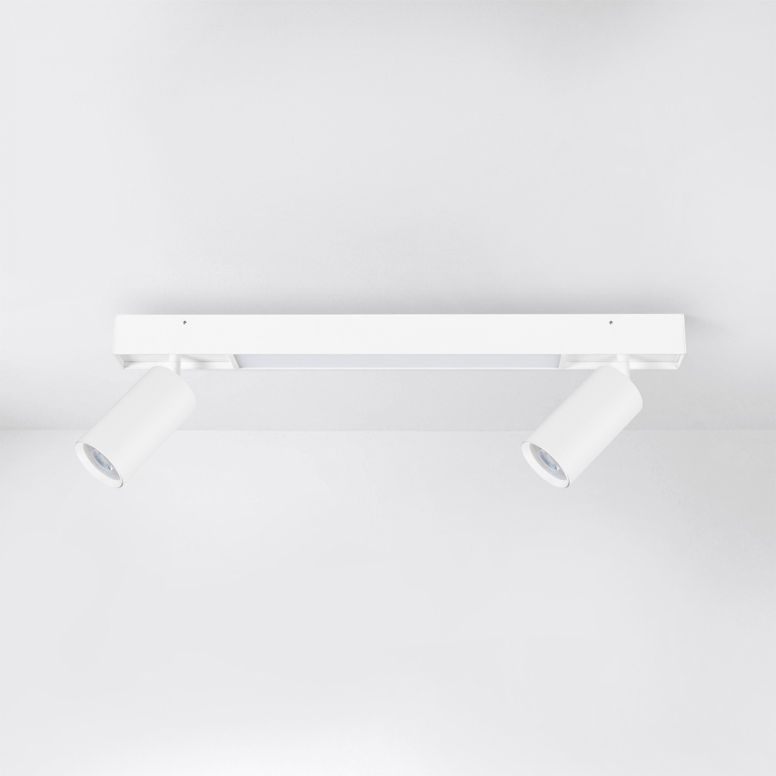 Brilagi - Spot LED SELE 2xGU10/30W/230V + LED/15W alb
