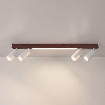 BRILAGI - Spot LED SELE 4xGU10/30W/230V + LED/20W alb/decor cireș