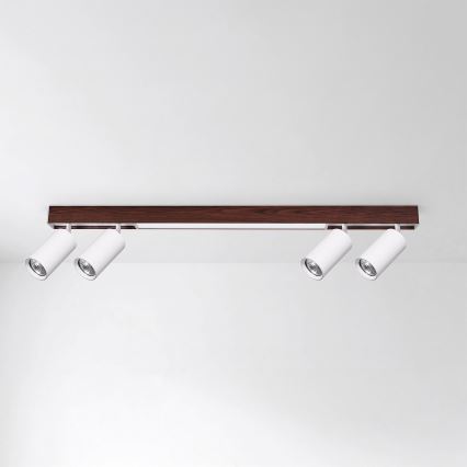 BRILAGI - Spot LED SELE 4xGU10/30W/230V + LED/20W alb/decor cireș