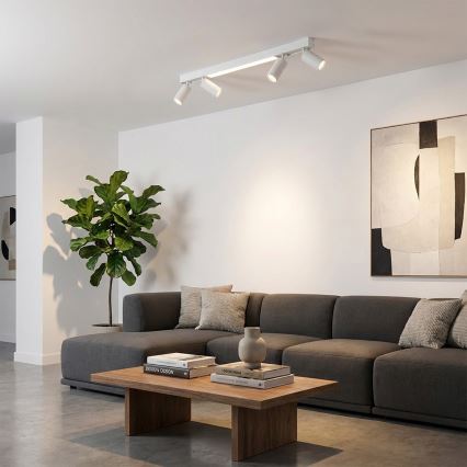Brilagi - Spot LED SELE 4xGU10/30W/230V + LED/20W alb