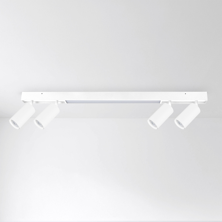 Brilagi - Spot LED SELE 4xGU10/30W/230V + LED/20W alb