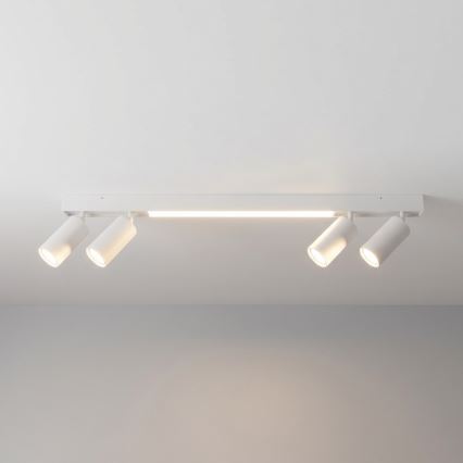 Brilagi - Spot LED SELE 4xGU10/30W/230V + LED/20W alb
