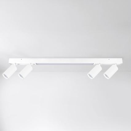 Brilagi - Spot LED SELE 4xGU10/30W/230V + LED/25W alb