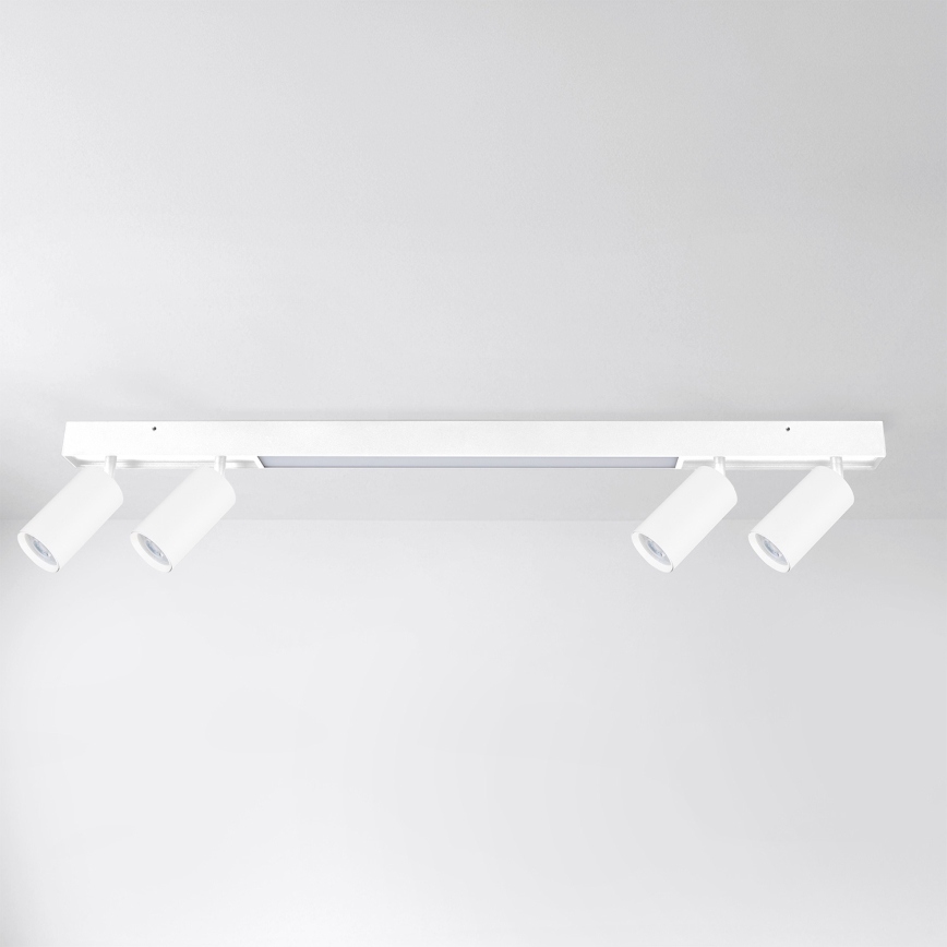 Brilagi - Spot LED SELE 4xGU10/30W/230V + LED/25W alb