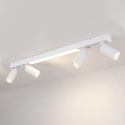 Brilagi - Spot LED SELE 4xGU10/30W/230V + LED/25W alb