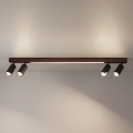 BRILAGI - Spot LED SELE 4xGU10/30W/230V + LED/25W negru/decor cu cireșe