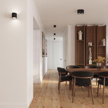 Brilagi - Spot LED SFERA 1x GU10/10W/230V Ø 10 cm negru