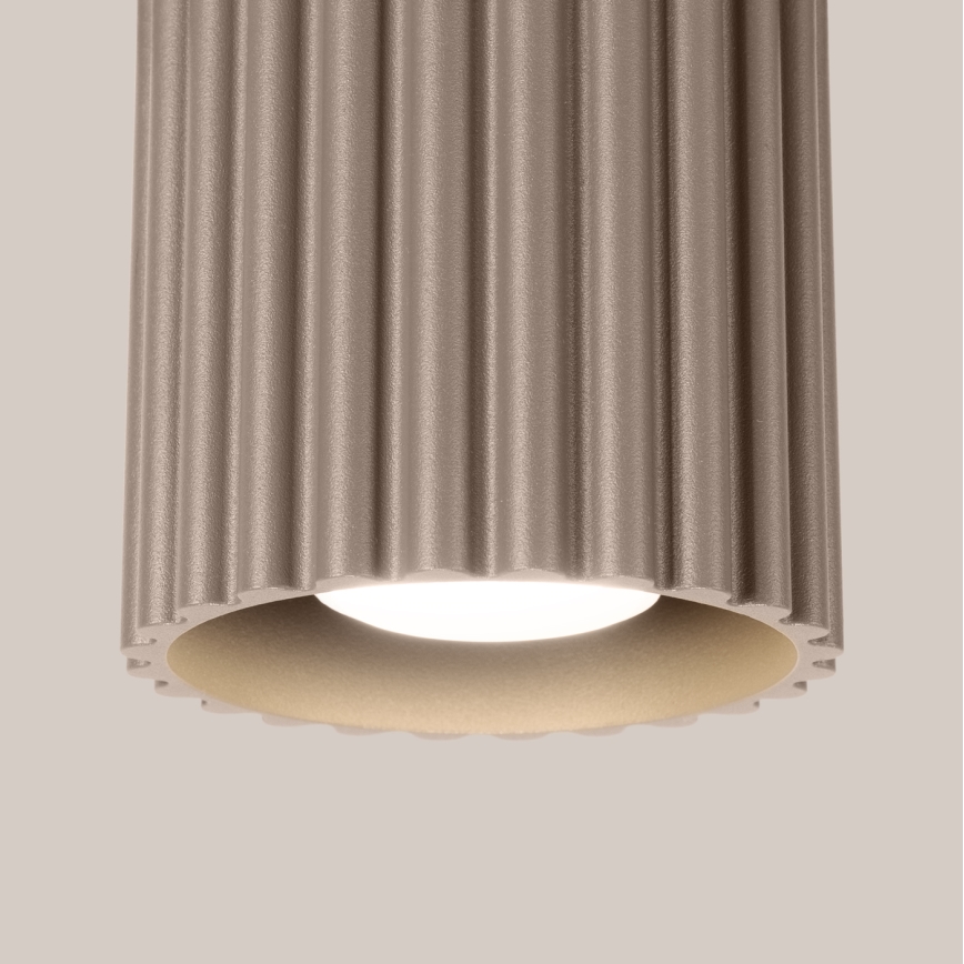 Brilagi - Spot LED SFERA 1xGU10/10W/230V, diam. 10 cm, taupe