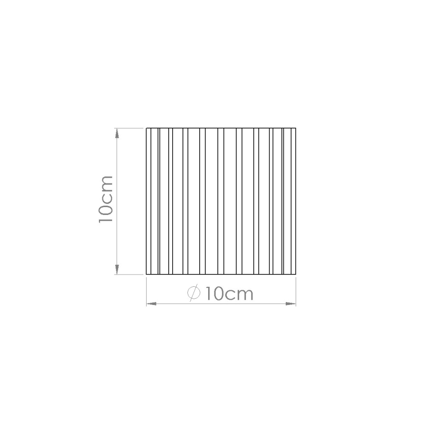 Brilagi - Spot LED SFERA 1xGU10/10W/230V, diam. 10 cm, taupe