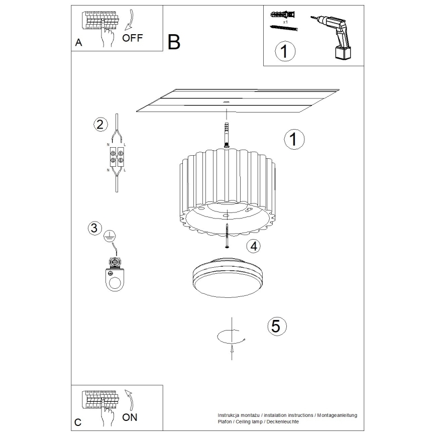 Brilagi - Spot LED SFERA 1xGX53/30W/230V, diam. 10 cm, roșu