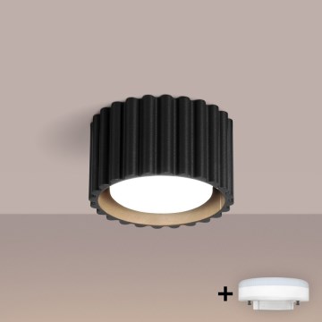 Brilagi - Spot LED SFERA 1xGX53/30W/230V Ø 10 cm, negru