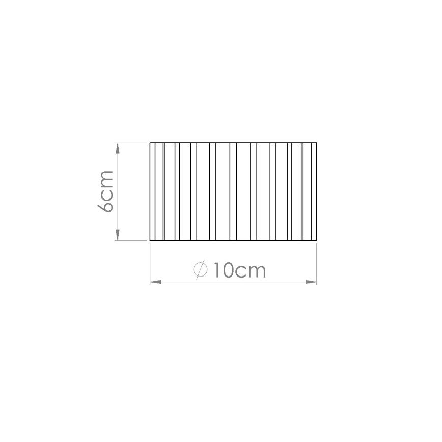 Brilagi - Spot LED SFERA 1xGX53/30W/230V Ø 10 cm, negru