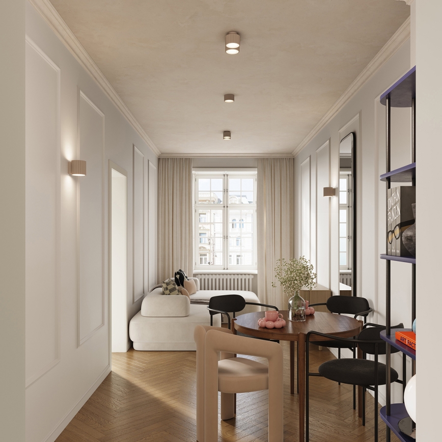 Brilagi - Spot LED SFERA 1xGX53/30W/230V Ø 10 cm taupe